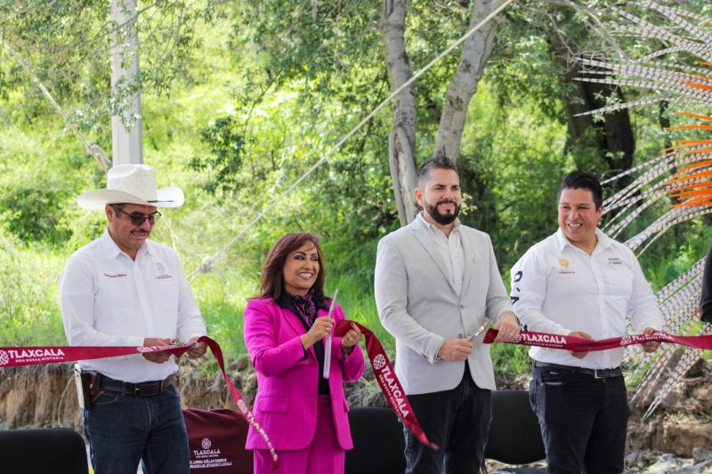 Inaugura Gobernadora obra en Yauhquemehcan