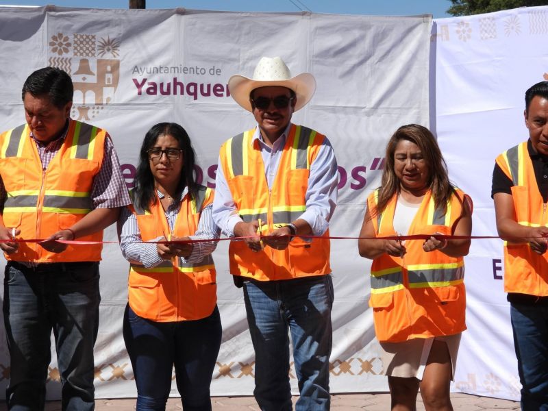 ENTREGA DE OBRA PÚBLICA EN OCOTOXCO